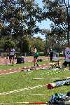 Tim at the start of the Pole Vault runway