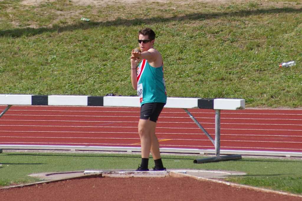 Philip at Shot Put