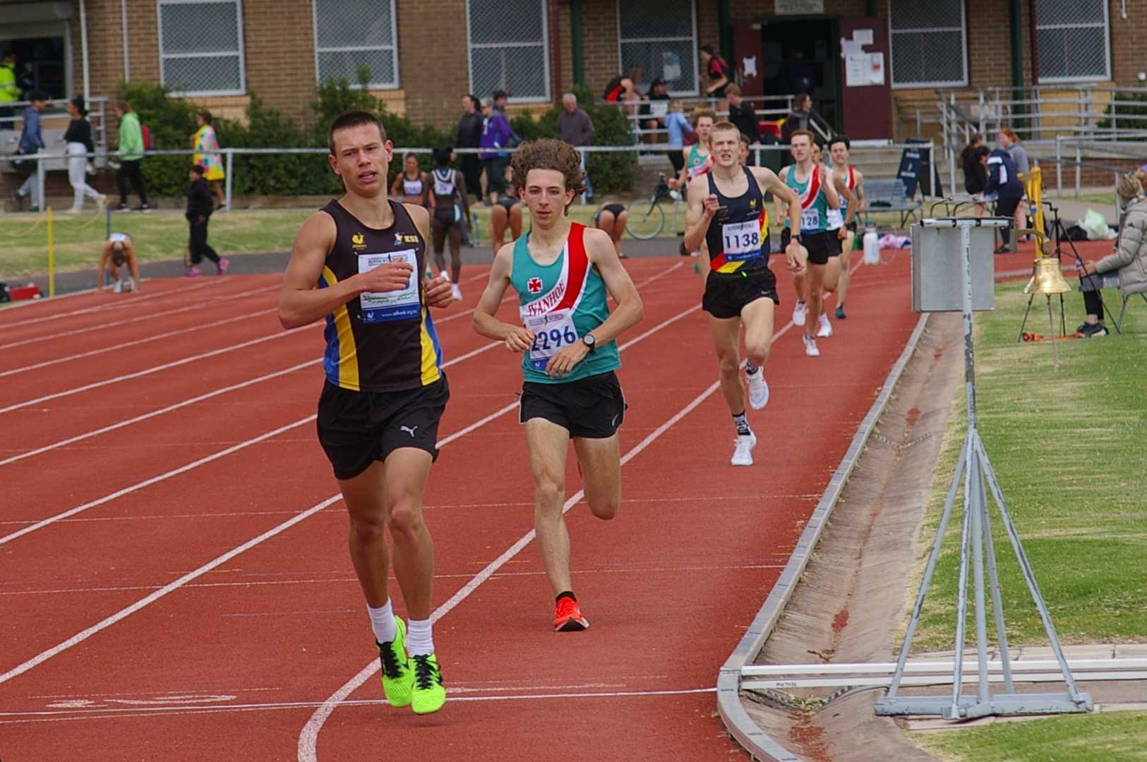 David, Ben (obscured), Thomas and Harry (1500m)